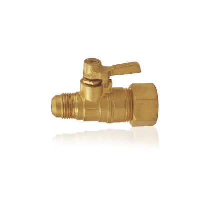 American Market Lead Free Male Thread Mini DN20 Brass Ball Valve