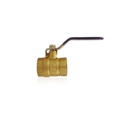 Factory Price Brass Female Bsp Thread 2 piece Ball Valve