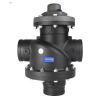 4 Inch Backwash Control Valve With Angle Flow For Filtration System