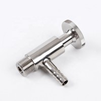 Stainless Steel Sanitary Npt/bsp Threaded Sampling Valve