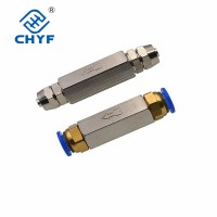 Stock Kam/CV Series Kam-08 Female 1/4 Unidirectional Non Return One Way Pneumatic Control Check Valve